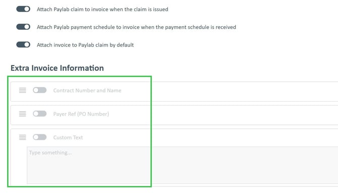 Step 13. Extra Information Settings