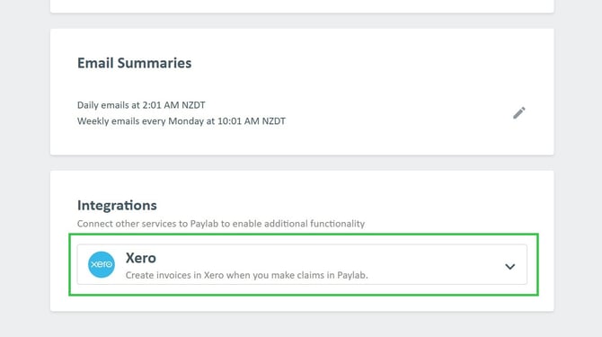 Step 2 - Integrations