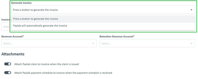 Step 8. Generate Invoice