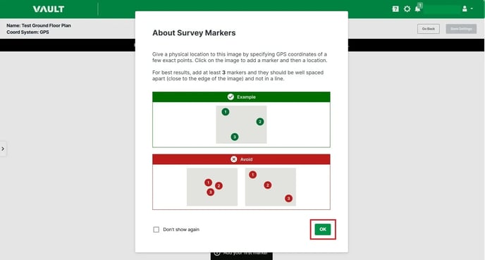 11. 1st Time Pop up about Survery Markers message-jpg