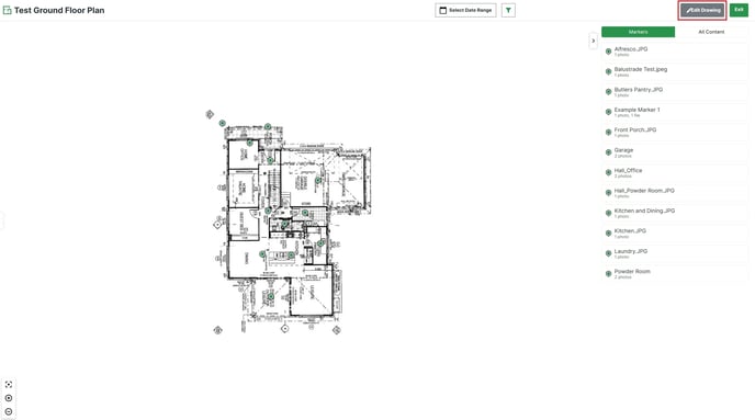 36. Moving POI Markers_ Edit Drawing completed set up-jpg