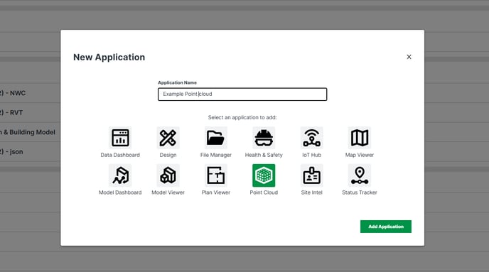 2. Step 2 Name pointcloud Vault_Upload a pointcloud_3