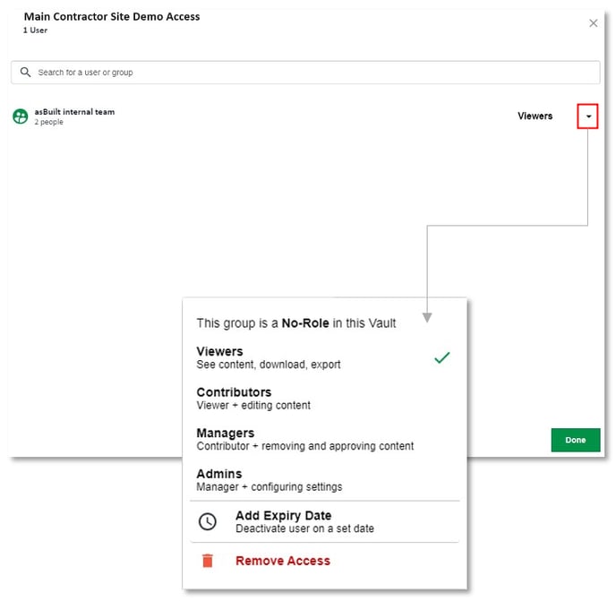 22. Edit or Remove User or group Access Screenshot 2024-08-20 at 4