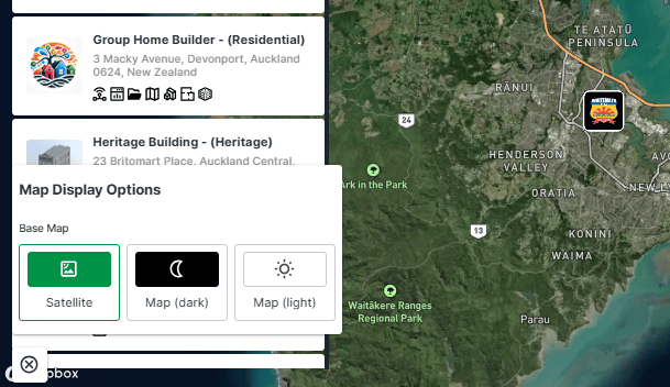 5. Change Map Display